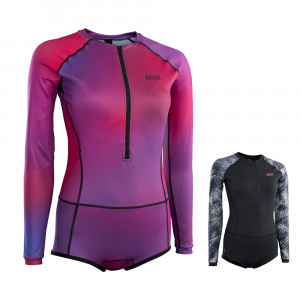 Lycra Femme Roxy Whole Hearted manches courtes rose en stock, Lycra  protection UV