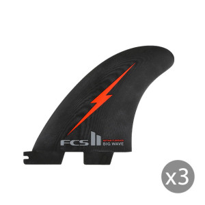 Ailerons de surf fcs II big wave g10 thruster