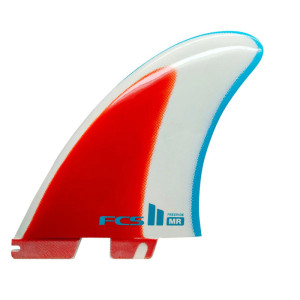 Aileron de surf fcs II mr freeride twin blue/red/white