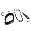 Leash de wingfoil ceinture droit howzit noir