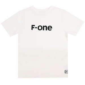 T shirt podium f one blanc