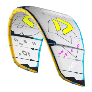 Aile de kitesurf duotone neo d-lab gris-jaune 2025