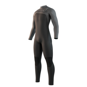 Combinaison mystic motion 4-3 frontzip noir