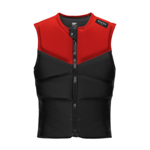 Veste impact mystic block frontzip rouge