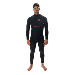 Combinaison rip curl fbomb fusion gb 4-3 zip free noir