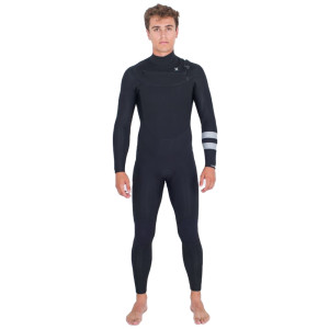 Combinaison hurley advantage 4-3 frontzip noir