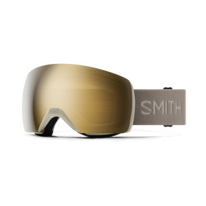 Masque snow smith skyline xl chromapop sun black gold mirror