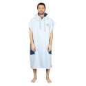 Poncho all-in flash bleu nuit