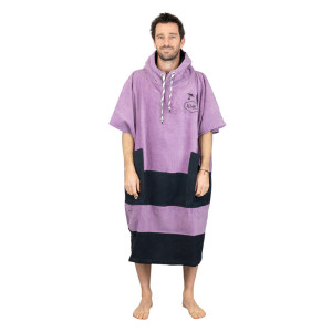 Poncho all-in v flash noir violet