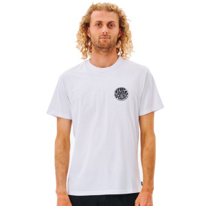 T-shirt mc rip curl wetsuit icon blanc