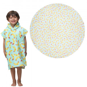 PACK AFTER BANANA PONCHO ENFANT + SERVIETTE