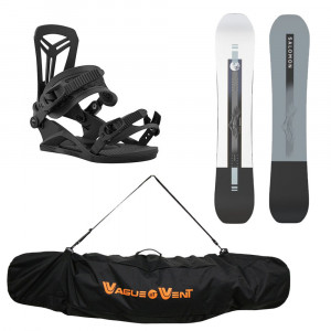 PACK SNOW SALOMON SIGHT + FIXATIONS UNION FLITE PRO + HOUSSE