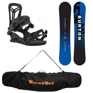 PACK SNOW BURTON RIPCORD + FIXATIONS UNION FLITE PRO + HOUSSE