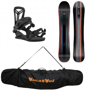 PACK SNOW NITRO SMP + FIXATIONS UNION FLITE PRO + HOUSSE