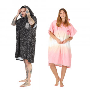 PACK PONCHO HOMME AFTER ESSENTIALS SUICIDAL + FEMME CAMILLE