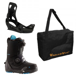 PACK FIXATION BURTON STEP ON RE FLEX + BOOTS BURTON PHOTON STEP ON WIDE + HOUSSE