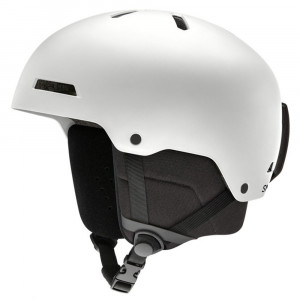 Casque snow smith rodeo blanc