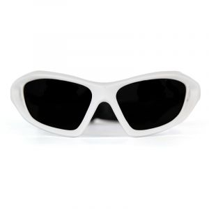 Lunettes de sport verres polarises blanches - irisco