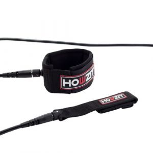 Leash surf howzit noir diametre 7mm